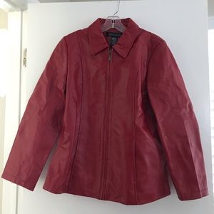 Red Leather Jacket